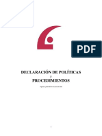 LIFE Policy Procedures v 26 Mexico Spanish