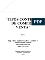 Tipos de Contrato CompraVenta