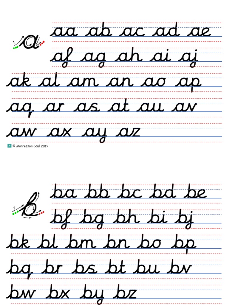 Full Cursive Letters Join Checker | PDF | Military Air Services ...