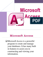 Microsoft Access Database Management