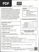 Active Directory Cheat Sheet