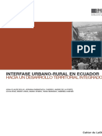 Interfase Urbano-Rural en Ecuador: Hacia Un Desarrollo Territorial Integrado