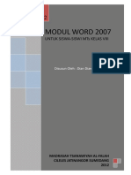 Modul Word2007 Abahvsan