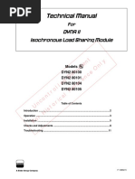 Technical Manual: Dyna Ii Isochronous Load Sharing Module