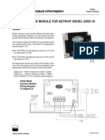 Product Information: Dyna Interface Module For Detroit Diesel Ddec Iii