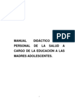 ManualPrograma Educativo para Madres Adolescentes