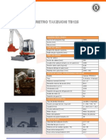 Minirretro Takeuchi TB125