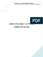 Ghid Utilizare / Activare Adrese de Email