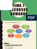 Tema 7 Recursos Humanos