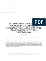 La Psicología Narrativa Del Deporte