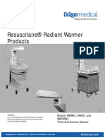 Drager Resuscitaire Radiant Warmer Service Manual