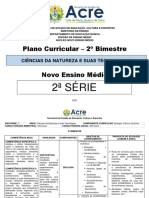 Plano de Curso - CNT - 2 Série - 2º BIM