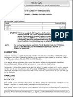 Kia FA4A-EL & FB4A-EL Electronic Controls