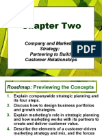 Chapter Two: Company and Marketing Strategy: Partnering To Build Customer Relationships