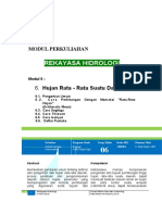 Modul VI Hidrologi