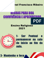 Regras para boa convivência e aprendizado 2021