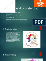 Técnicas de Creatividad