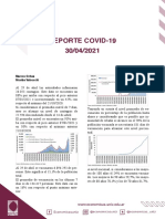 Informe Covid 30 de Abril 2021 - Ciencias Económicas UNLZ