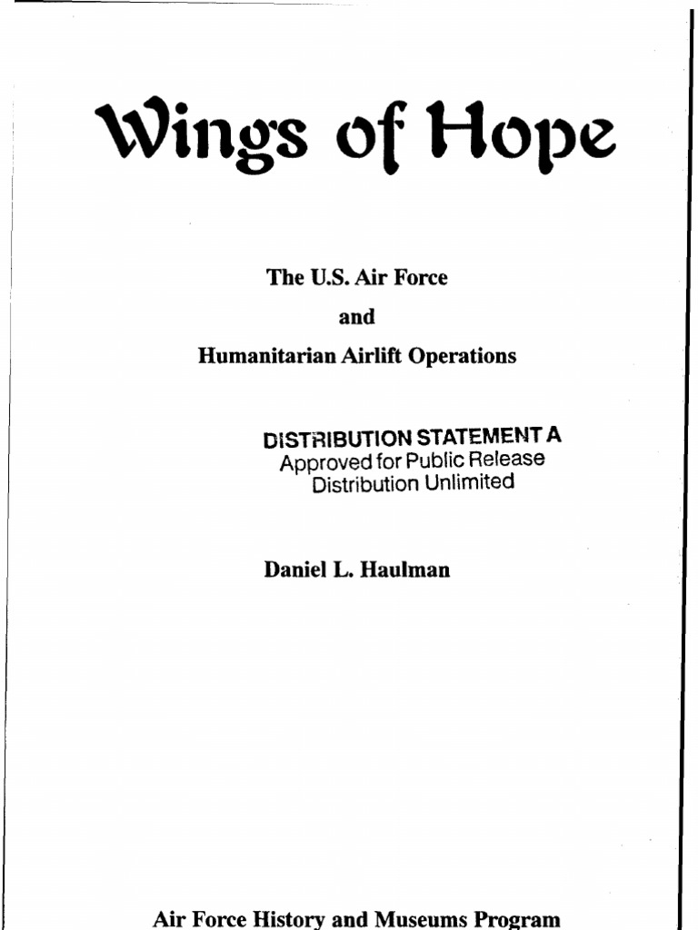 USAF Humanitarian Airlift History | PDF | Gulf War | Military
