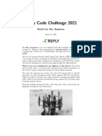 Reply Code Challenge 2021: Build The Sky Highway
