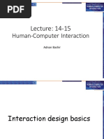 HCI-Lecture-14 - 15