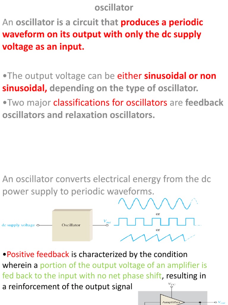 Oscillator PDF