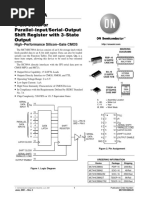 MC74HC589A 8-Bit Serial or Parallel-Input/Serial-Output Shift Register With 3-State Output