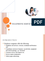 Telephone Services