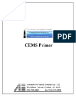 CEMS Primer: Automated Control Systems Inc. 122 Woodburn Drive - Dothan, AL 36301 334-792-0113 Fax 334-671-4298