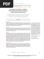 Glutathione Peroxidase 1 Activity and Cardiovascular Events in Patients With Coronary Artery Disease