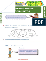 Intersección de Conjuntos para Segundo Grado de Primaria