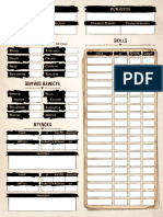 Form Fillable Character Sheet