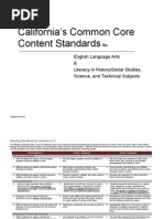 Download California Education English Language Arts Core Common Standards Recommendations Updated 2010 by wmartin46 SN50605600 doc pdf