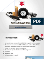 Supply Chain of Pak Suzuki