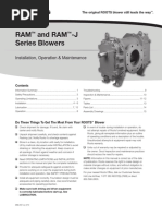 Blower - ROOTS (624 RAM and RAM-J) SERIES