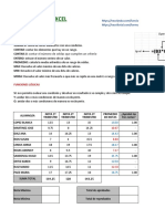 Clase #04 - Funciones en Excel