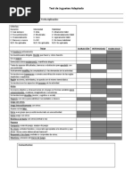 Test de Jugueteo Bundy