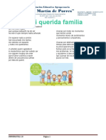 Poemas Dia de La Familia