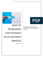 Base Problemas Ecuaciones Lineales 2020 2S