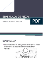 Esmerilado de Piezas