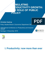 Christian Kastrop Sproductivity Growth The Role of Public Policy