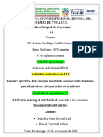 3.1.1 Actividad de Evaluación