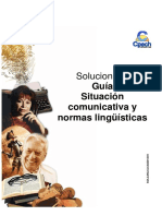 Solucionario Guía Situación Comunicativa y Normas Lingüísticas