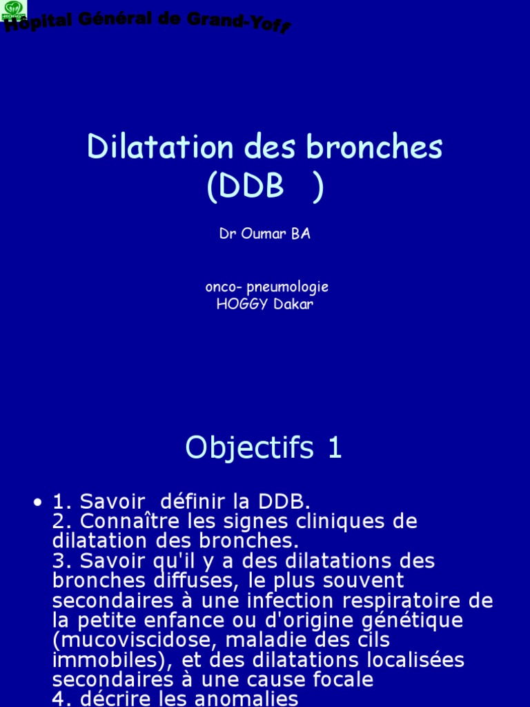 5 DDB | PDF | Poumon | Pneumologie