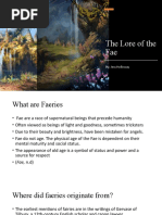 Overview of Fae Courts and Hierarchy | PDF | Classifications Of Fairies ...