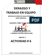 Tarea 6 LIDERAZGO Y EQUIPO