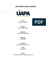 Trabajo Final de Sistema de Contabilidad