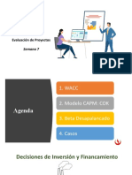 Evaluacion de Proyectos de Inversion Privada Semana 7