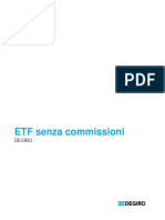 Elenco ETF Senza Commissioni