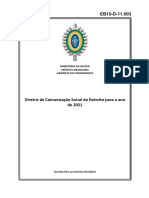 Diretriz Comunicação Social Exército 2021